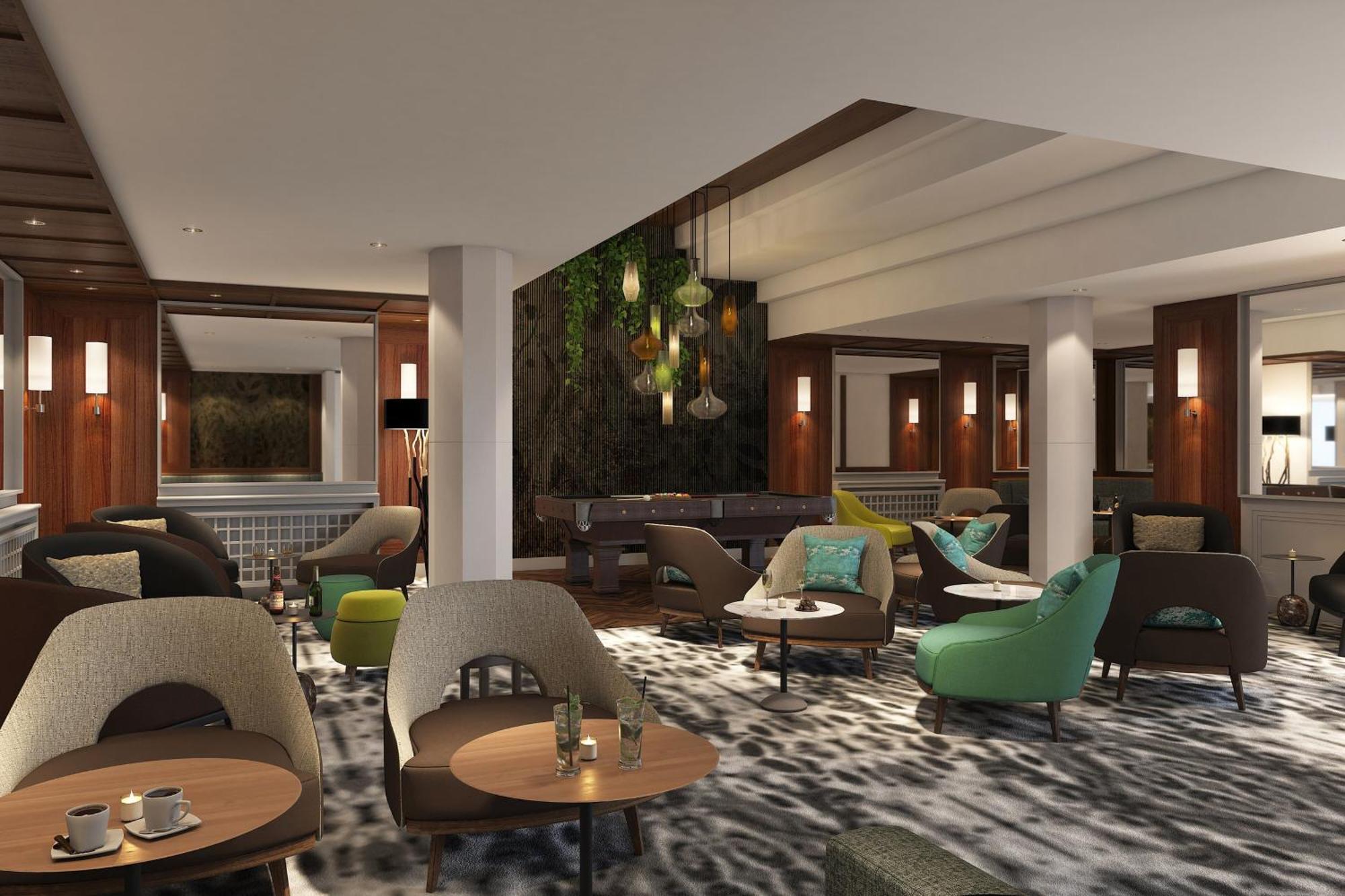 The Westin Grand Munich Ξενοδοχείο Εξωτερικό φωτογραφία The lounge at the hotel